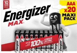 Energizer Elem AAA mikro LR03 Max 20 db/csomag, Energizer (64323)