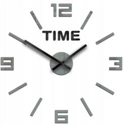 ModernClock falióra, 50cm, arab számok, csendes, szürke (ArabskieSzare)