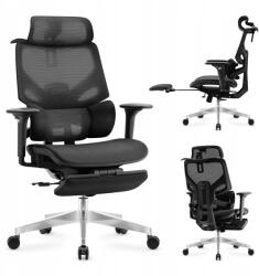 Mark Adler Ergonomikus forgó irodai szék Mark Adler fekete íróasztalhoz lábtartó (MA-EXPERT 8.7 BLACK MESH)