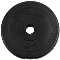 AktivSport Cementes súlyzótárcsa 2, 5 kg 31 mm (LKPL-126-2,5KG31) Súlytárcsa