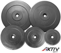 AktivSport Cementes súlyzótárcsa 1, 25 kg 31 mm Súlytárcsa