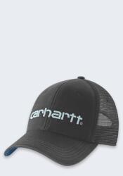 Carhartt Dunmore sapka, fekete, baseball sapka, hímzett logó, poliészter háló (101195)