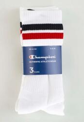 Champion Nadrág U20081, 3-csomag, fehér, piros, zöld, kék csíkos (8054041118042)