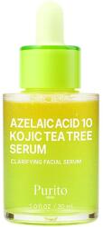 PURITO Azelaic Acid 10 Kojic Tea Tree Serum - Pattanások Elleni Szérum 30ml