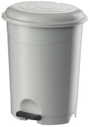 PLANET Szemetes kuka pedálos műanyag 12 literes fehér UP126-001 - delfinbuvar