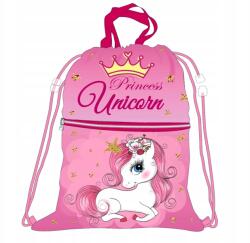 Mister Unicorn Unikornis iskolatáska hátizsák táska, 45×35cm, zsinóros