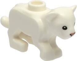 LEGO® LEGO® Oroszlánkölyök - Fehér test, fekete szem és nougat orr (77307pb02)