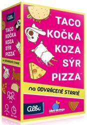 ALBI Taco macskás kecskesajtos pizza a túloldalon kártyajáték