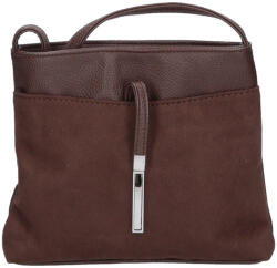 Karen D 099 barna velúr rostbőr táska