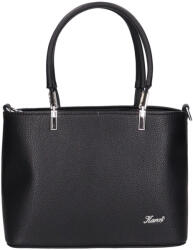 Karen D 687 fekete rostbőr táska