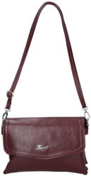 Karen 1126 bis bordó rostbőr női válltáska