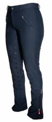 KARLSLUND Női téli lovas nadrág teljes tapadással Karlslund Jökull fekete|kék