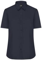 James & Nicholson (Daiber) Női rövid ujjú ing JN679 - Sötétkék | 2XL (1-JN679-1760208)