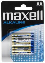 Maxell ceruza elem, AA elem, 4 db/bliszter (18720)