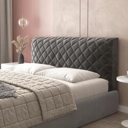  Ágy fejtámla huzat, 170cm, Sötétszürke (pl4-170)