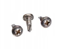 Milwar 4, 8x13 Rozsdamentes Acél Lemezcsavar Önfúró Gömbfejű 7504M N (50) (7504M24813-050)