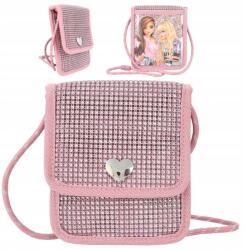 Depesche Mini kézitáska Top Model Glitter Queen, rózsaszín, csillámos (12524)