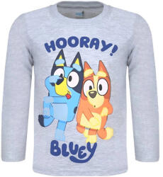 E plus M Bluey Hooray! Grey gyerek hosszú póló, felső 2 év / 92 cm 85EMM5202226BLB92 (85EMM5202226BLB92)