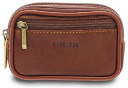  Giudi konyak színű férfi bőr övtáska 13 x 8 cm (G-6980-VLV-Marrone)