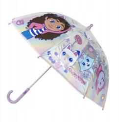 Cerda Gabi babaháza Cat-titude gyerek átlátszó esernyő Ø71 cm (2400000800)