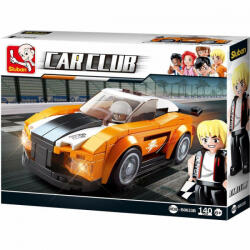 Sluban Carclub - Bobcat autós építőjáték készlet (M38-B0633B)