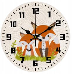  Falióra, 30cm, róka, csendes, konyhába, hálószobába