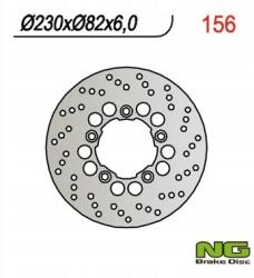 NG Brake Disc Ng Hátsó Féktárcsa Kawasaki ZX6R, Zx 7R, Zxr 750, 230×82×6, NG156