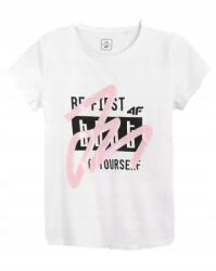 4F gyerek póló, fehér, pamut, Size 140 (HJL21-JTSD004)