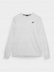 4F Férfi kapucni nélküli pulóver, Size XXL, szürke, pamut (04758)