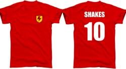 JHK Supa Strikas póló, csapat, név, szám, Size 152