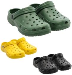 Garden Line Kerti EVA hab papucs 41-46 méret, szellőző lyukakkal, állítható pánttal (687)
