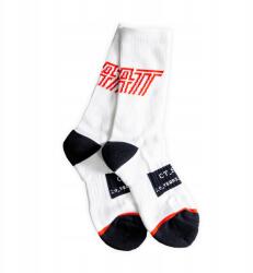 Leatt Akciós Zokni, fehér/fekete, Size L/XL (43-48), kerékpározáshoz (8024200101)