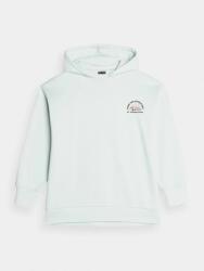 4F gyerek pulóver, zöld, 158-as méret, kapucnis (4FJAW23TSWSF642-41S)