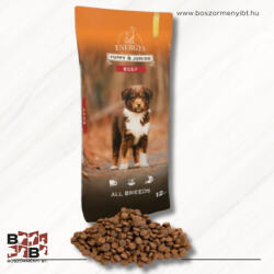 Energys Puppy & Junior All Breeds Beef 12 kg-os marhában gazdag prémium minőségű kutyatáp (28102)