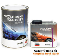  09890 Matt lakk 1000 ml + keményítő + hígító (LECHLER 9890) (LE-09890MATT)