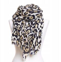 Moraj Őszi Sál, leopárdmintás, vékony, poliészter (ADS1900-018S)