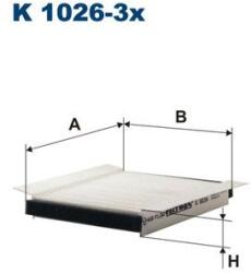 FILTRON szűrő, utastér levegő FILTRON K 1026-3x for FORD (K 1026-3x)