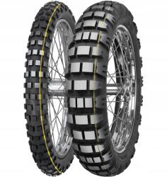 Mitas E-09 Dakar gumi, 110/80-19, TL M+S, elülső, sárga csíkkal
