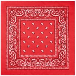 PartyPal Bandita kendő, 54 * 54 cm, piros