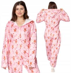  Onesie Kigurumi Pizsama, mézeskalács, felnőtt overál