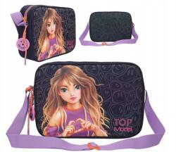 Depesche Top Model Night Light válltáska, 31×22×8cm, sötétkék, 100% poliészter (12771)