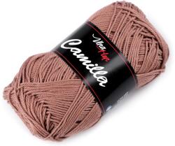 Vlna Hep Vlna-Hep Camilla mercerizált pamut fonal, 8220, cappuccino