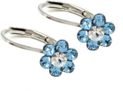 Pici Virág PICI VIRÁG fülbevaló - aquamarine/crystal (2 éves kortól) (2025082305)