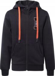 Iguana Gyerek Mikropolár Kapucnis Pulóver, Size 158, fekete, állítható kapucnival, 60% pamut (5902786437436)