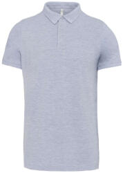 Designed To Work WK225 rövid ujjú galléros piké férfi póló Designed To Work, Oxford Grey-XL (wk225oxg-xl)