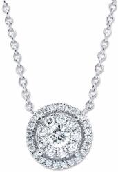 White & Black Delilah gyémánt nyakék - 0, 8 karát (AU14201)