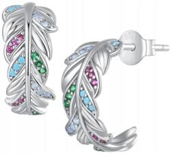 Trusky Ezüst fülbevaló, toll, 925 ezüst, 16mm magas, 8mm széles (kolczyki)