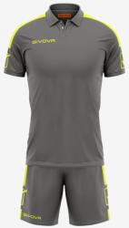 Givova KIT PLAY dressz sötétszürke-fluo sárga XL