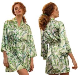 Dkaren Flowers P011 virágmintás párna, Size M, zöld