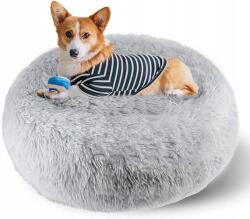  ADZ3LG2 Kutya- És Macskafekhely, 60cm, világosszürke, plüss (19283746)